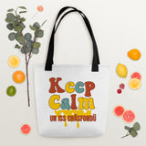 Laden Sie das Bild in den Galerie-Viewer, Keep calm un iss chäsfondü - Tragetasche Shopper
