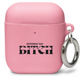 Laden Sie das Bild in den Galerie-Viewer, Hardcase Aufbewahrung für Airpods in rosa mit coolem Spruch - Mädchen Frauen Cool Bitchy
