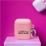 Laden Sie das Bild in den Galerie-Viewer, Hardcase Aufbewahrung für Airpods in rosa mit coolem Spruch - Mädchen Frauen Cool Bitchy